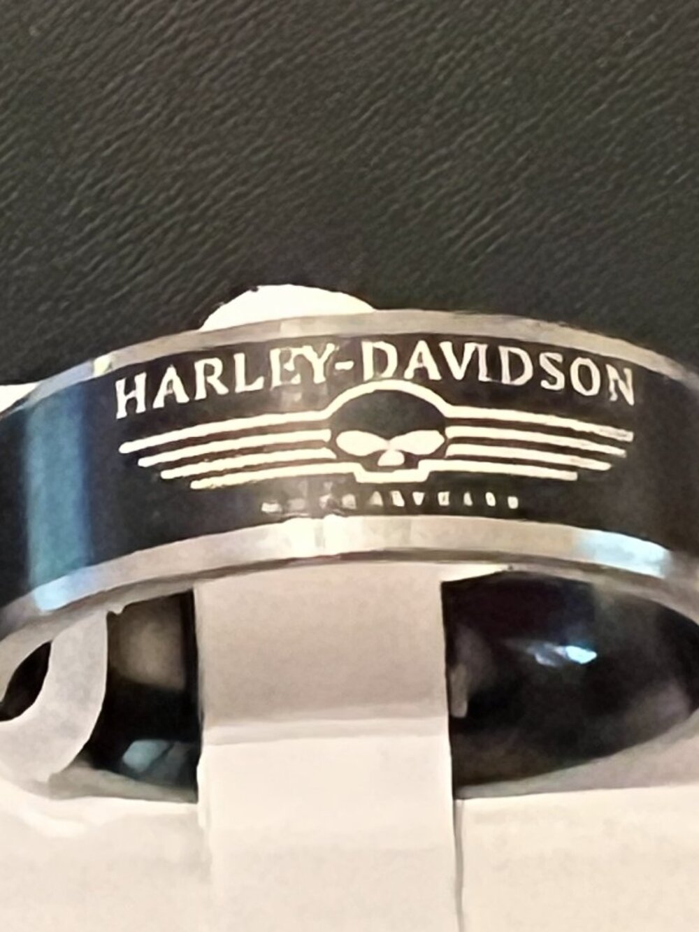 Harley Motorcycles Biker Band Ring Size 13, 14, 15 (405)